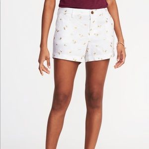 Old Navy Mid-Rise Everyday Linen-Blend Shorts